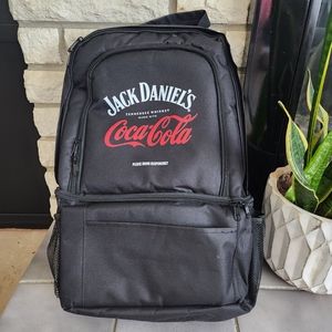 Jack Daniels x Coca Cola Rain Defender 3 Insulated Pockets Poly Backpack